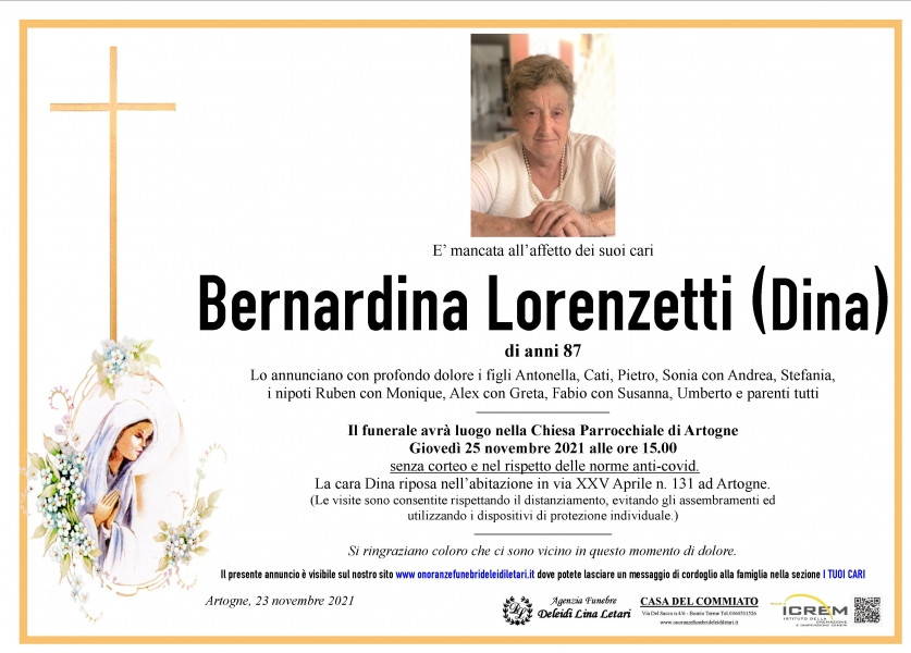 Bernardina (dina) Lorenzetti