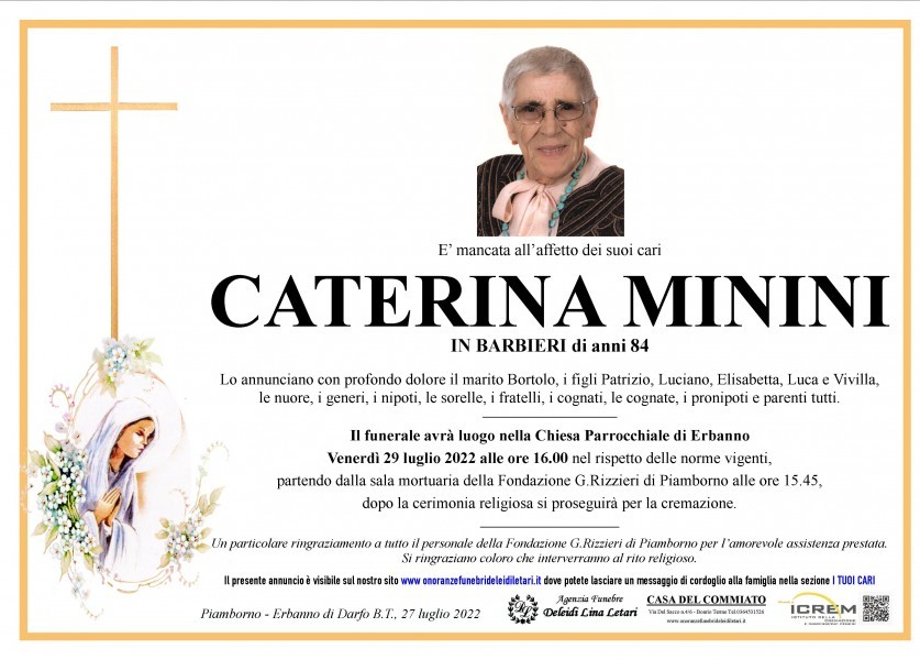 Caterina Minini In Barbieri