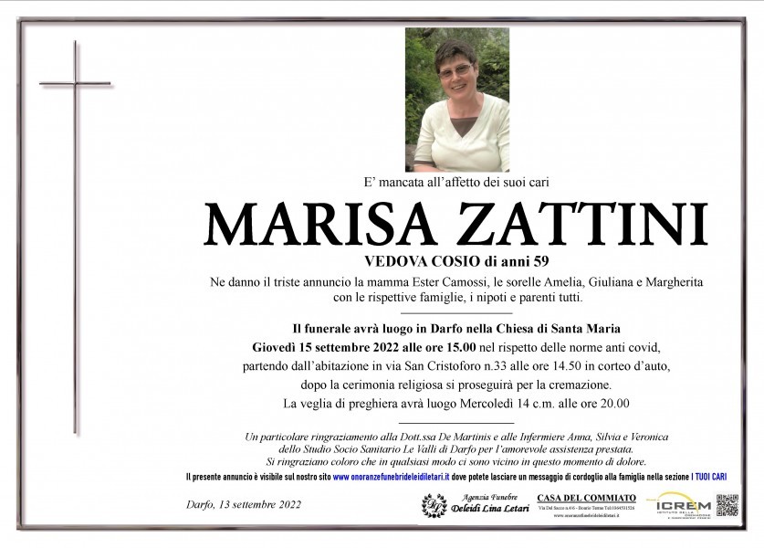 Marisa Zattini Vedova Cosio