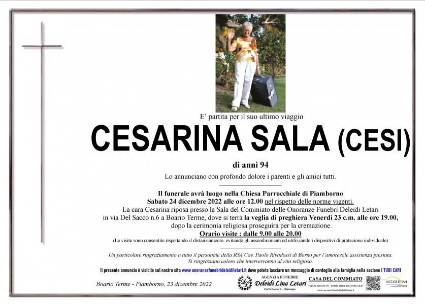 Cesarina (cesi) Sala