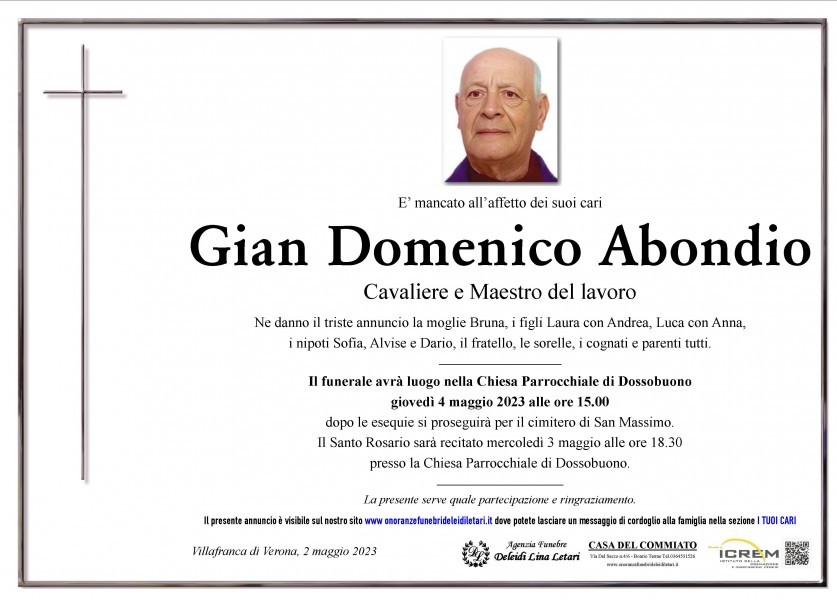 Gian Domenico Abondio