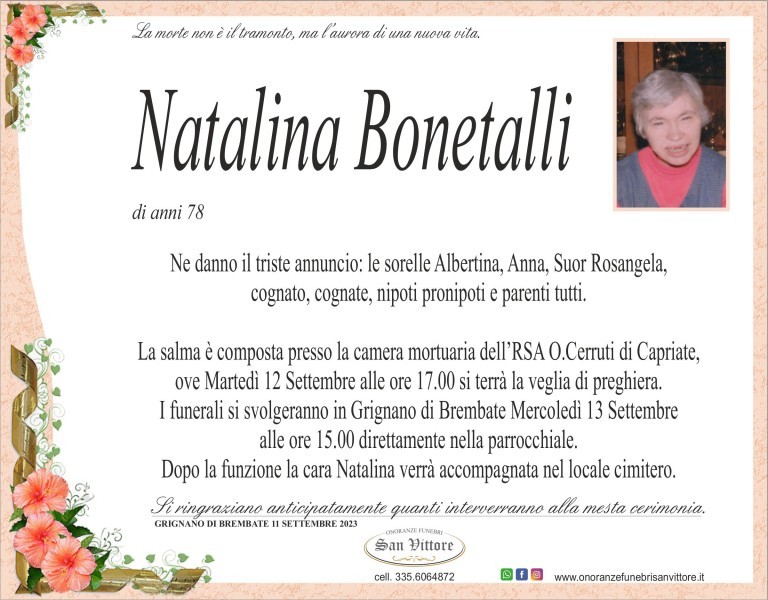 Natalina Bonetalli