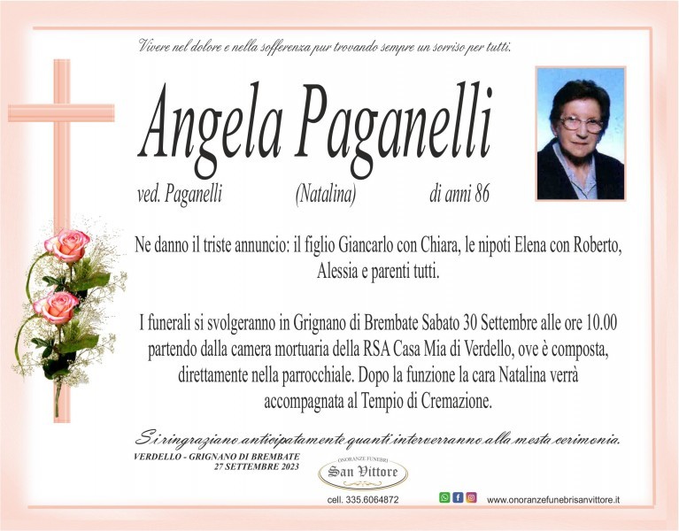 Angela (natalina) Paganelli