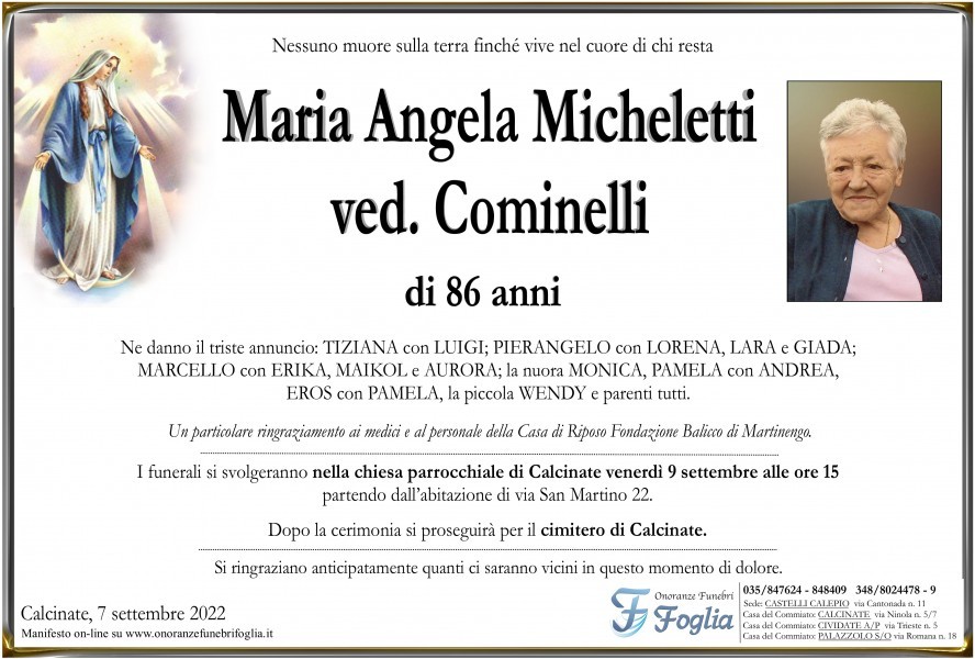 Maria  Angela Micheletti