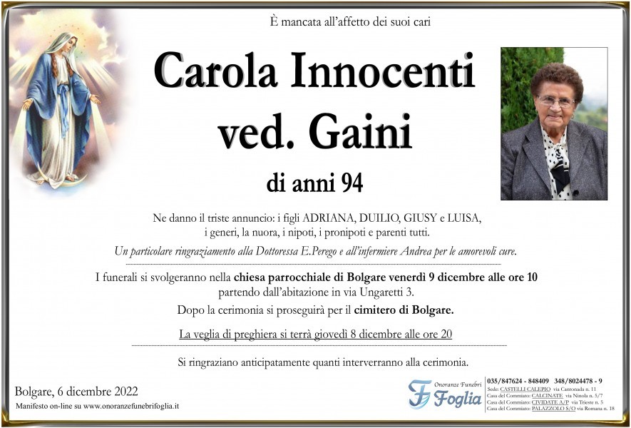 Carola Angela Innocenti
