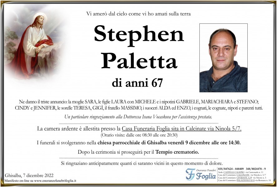 Stephen Paletta