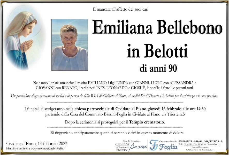 Emiliana Bellebono
