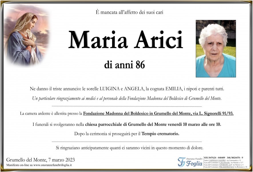 Arici Maria