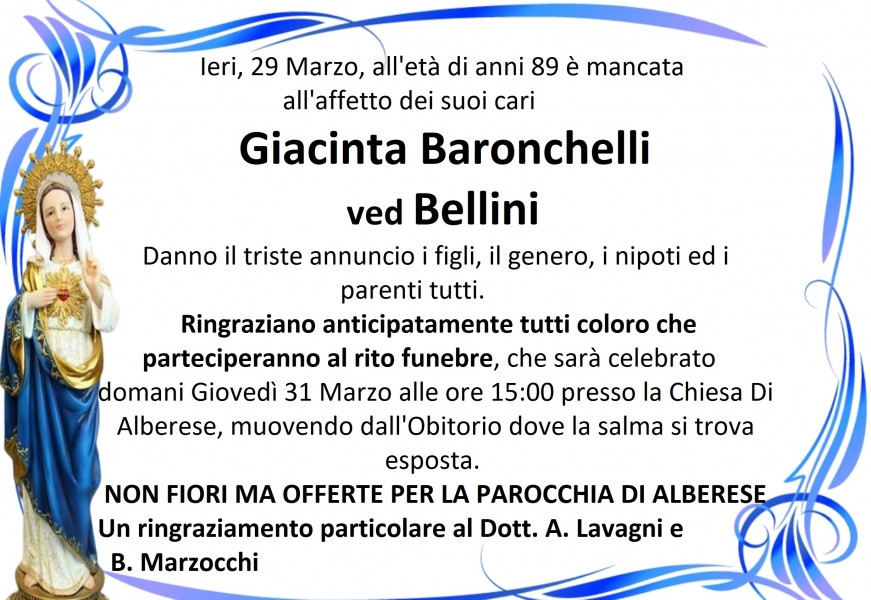 Giacinta Baronchelli