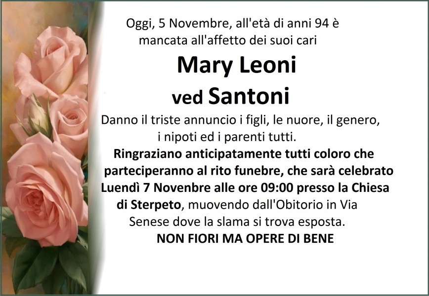 Mary Leoni