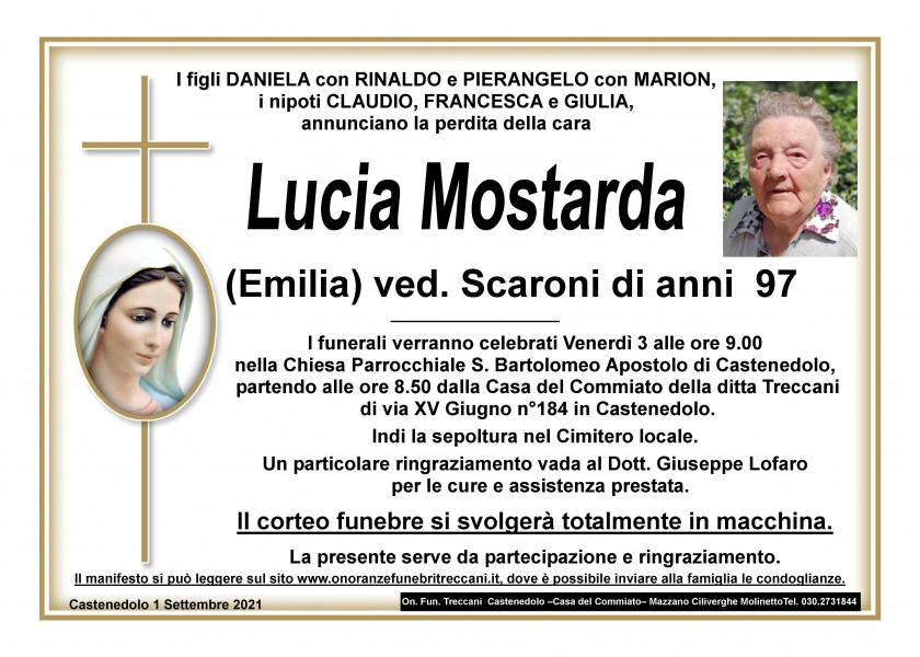 Lucia Mostarda