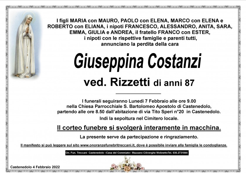 Giuseppina Costanzi