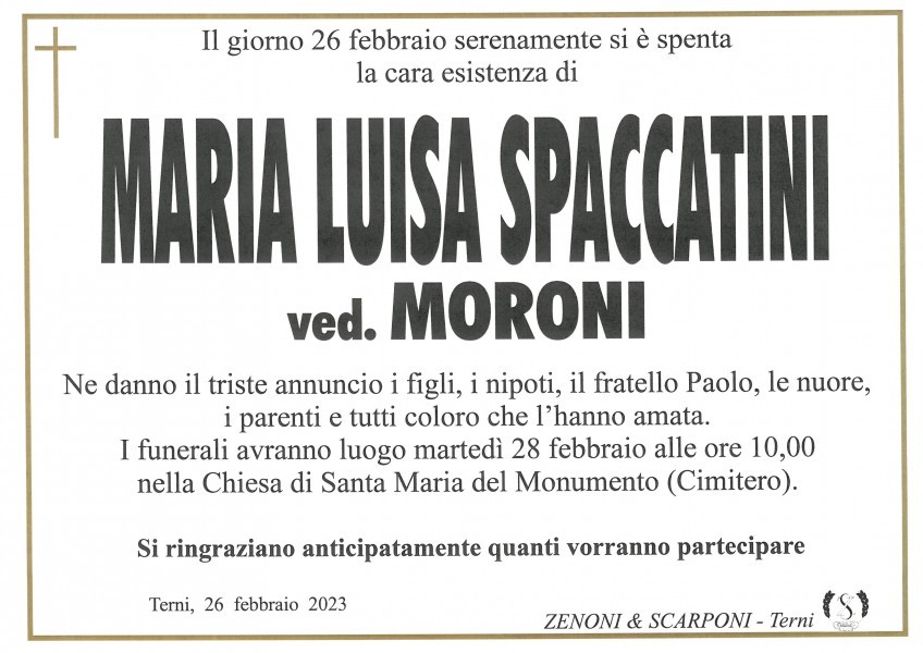 Maria Luisa Spaccatini
