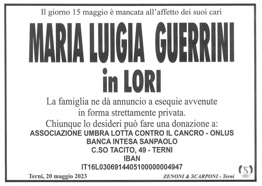 Maria Luigia Guerrini