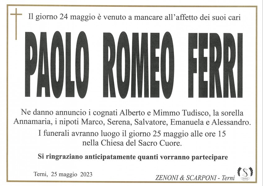 Paolo Romeo Ferri