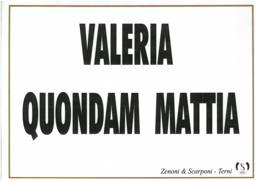 Valeria Quondam Mattia