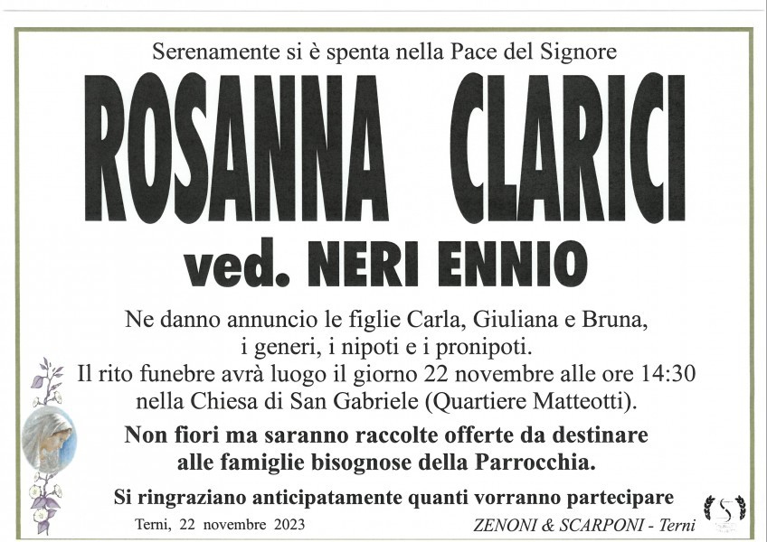 Rosanna Clarici