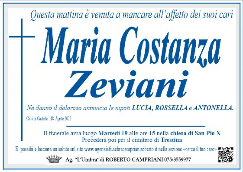Maria Costanza Zeviani