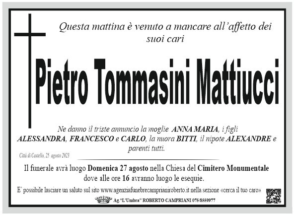 Pietro Tommasini Mattiucci