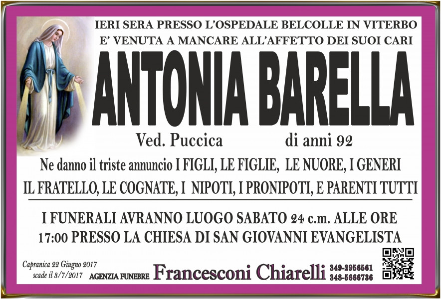 Antonia  Barella