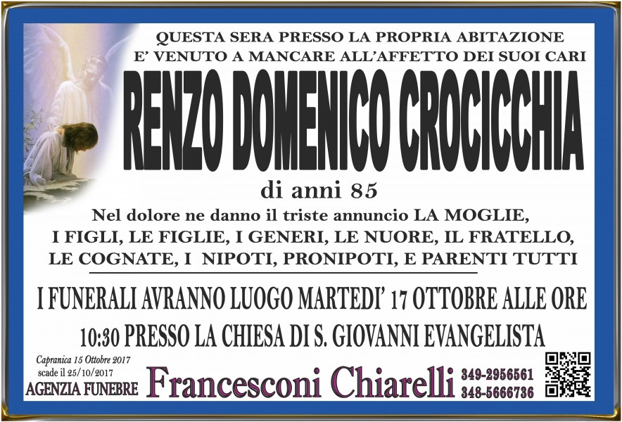 Renzo Domenico Crocicchia