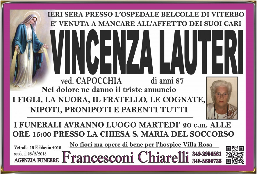 Vincenza Lauteri