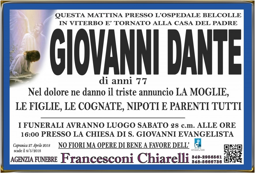 Giovanni Dante
