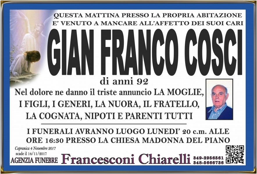 Gian Franco Cosci