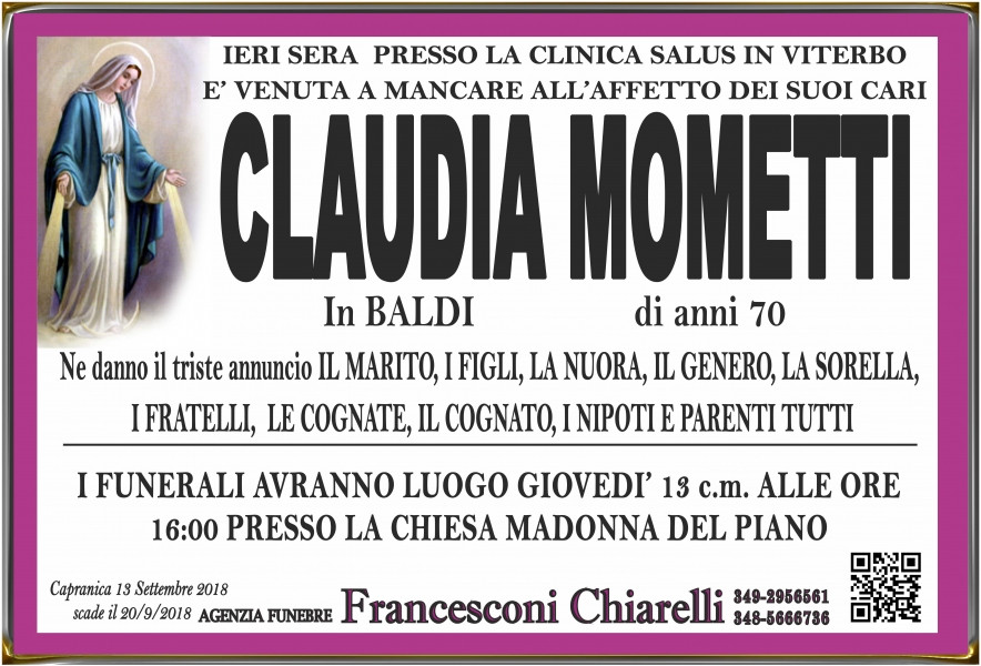 Claudia Mometti