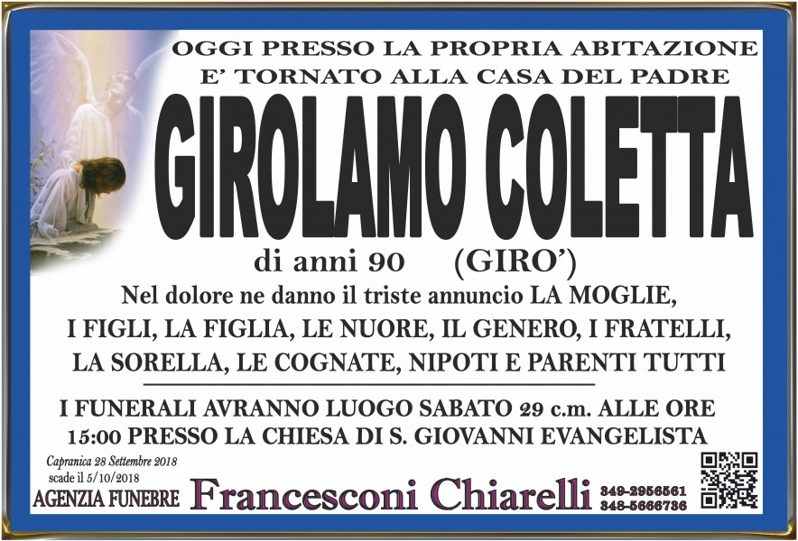 Girolamo Coletta