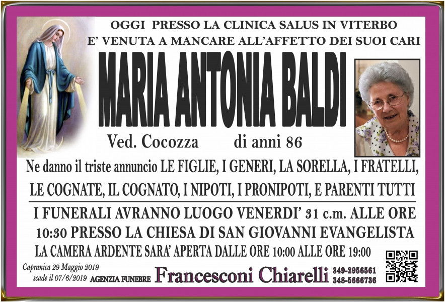 Maria Antonia Baldi