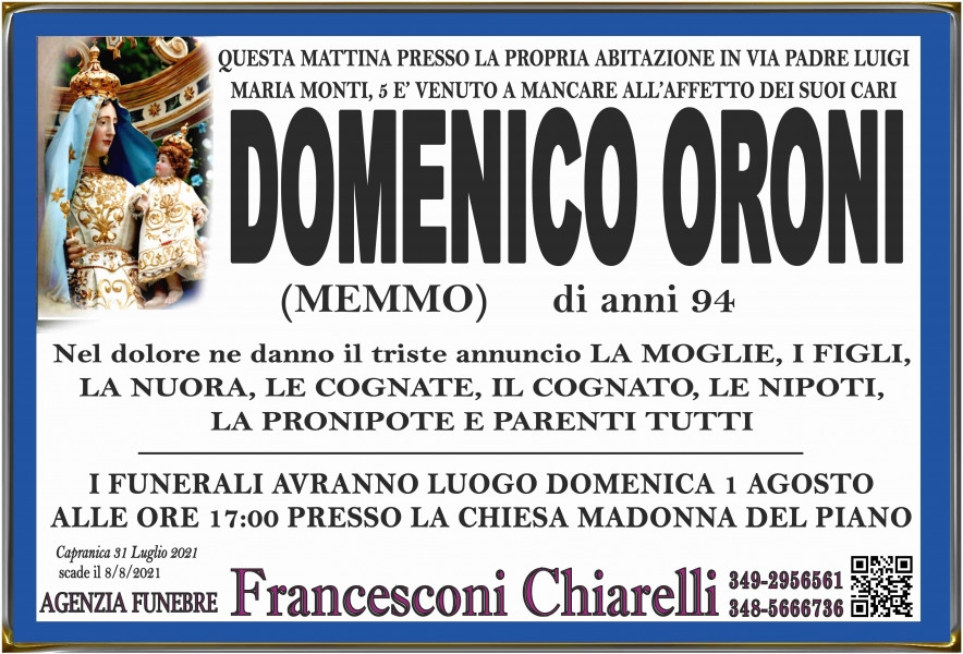 Domenico Oroni