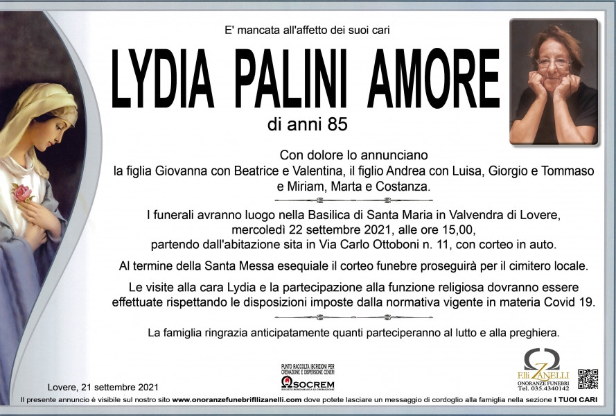 Lydia Palini Amore