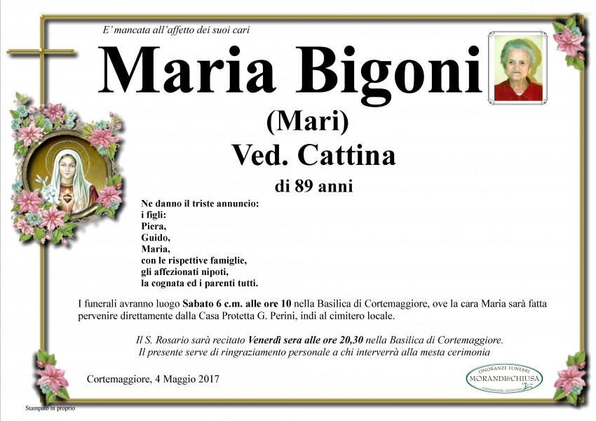 Maria  Bigoni
