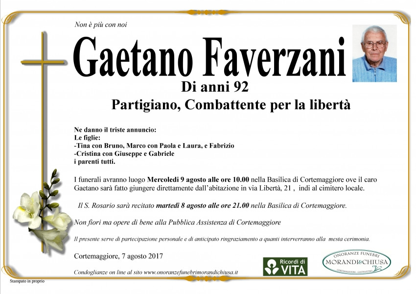 Gaetano Faverzani