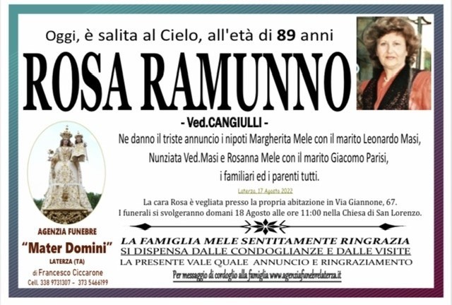 Rosa Ramunno