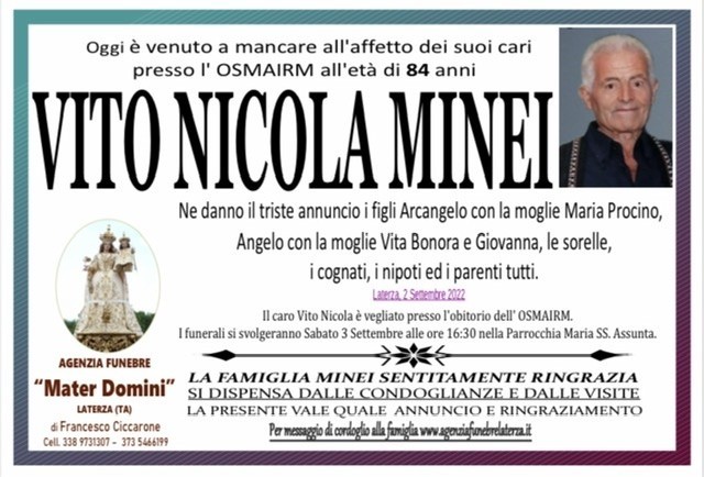 Vito Nicola Minei