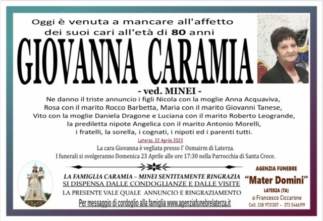 Giovanna Caramia