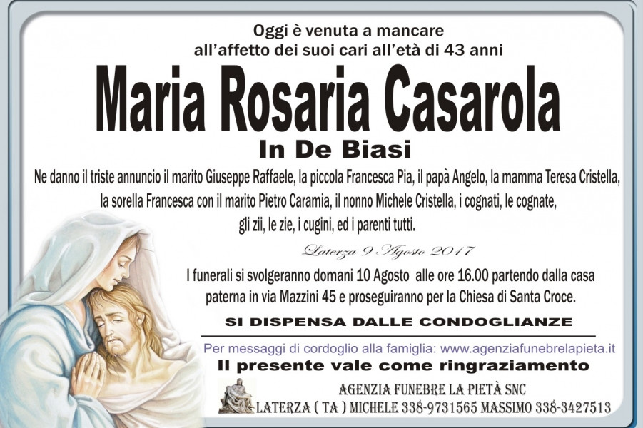 Maria Rosaria  Casarola