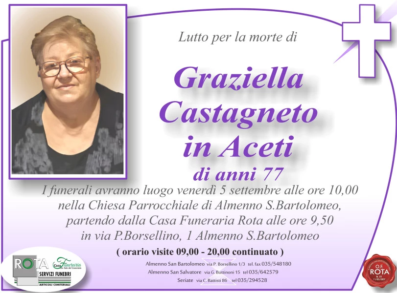Graziella Castagneto In Aceti