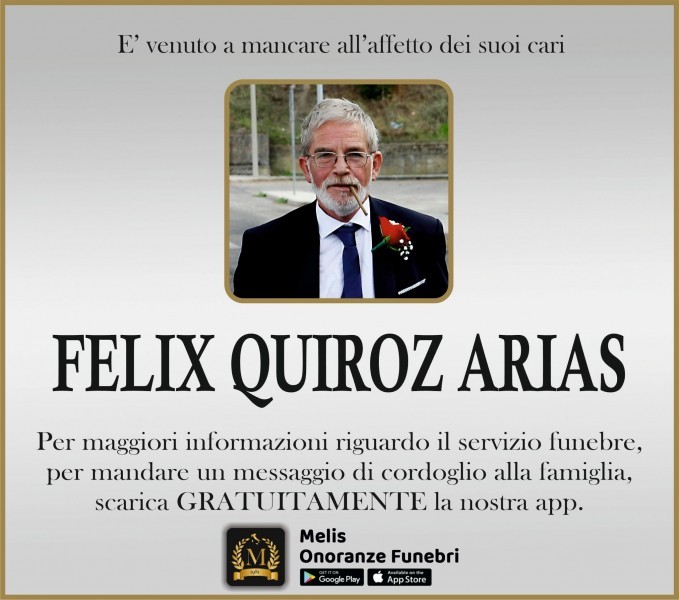Felix Leonardo Quiroz Arias