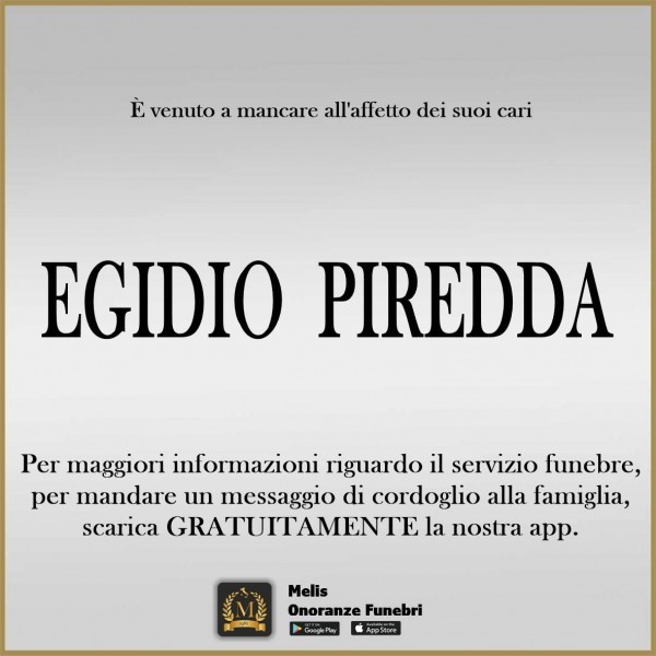 Egidio Piredda
