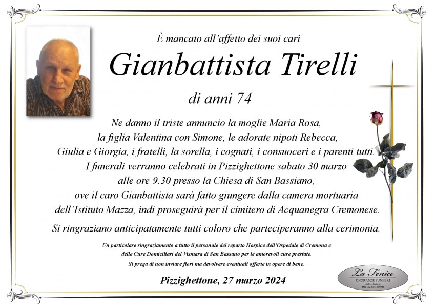 Gian Battista Tirelli
