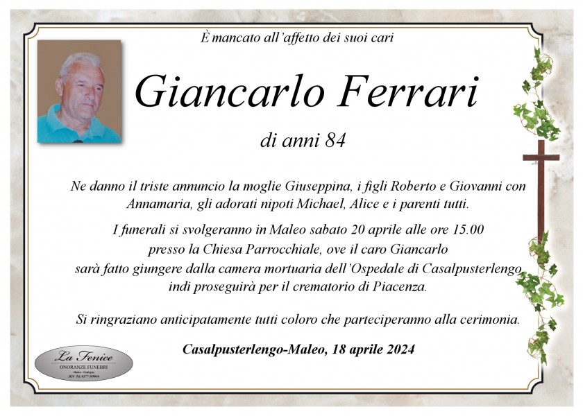 Giancarlo Ferrari