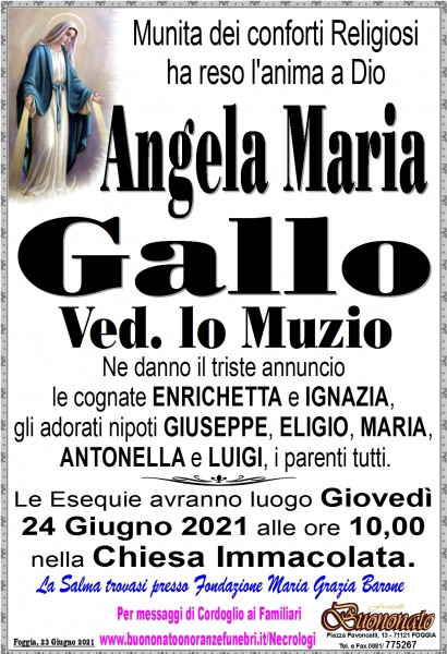 Angela Maria Gallo