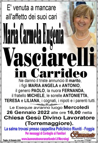 Maria Carmela Eugenia Vasciarelli