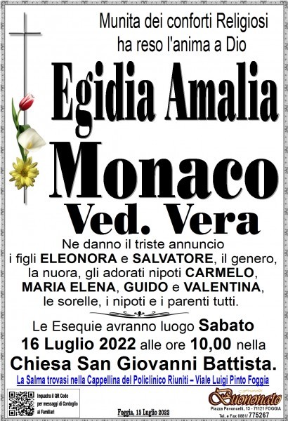 Egidia Amalia Monaco