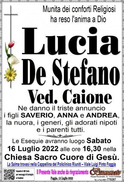 Lucia De Stefano