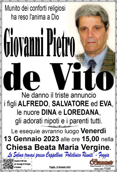 Giovanni Pietro De Vito