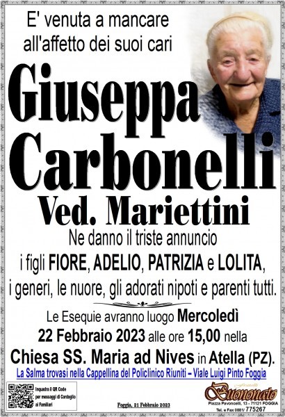 Giuseppa Carbonelli